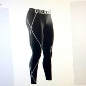 Men’s long compression exercise tights